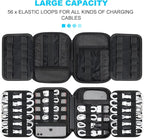 Lacdo Cord Organizer Travel, Cable Organizer Bag Case, Portable Electronics - Image 2