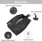 Travel Shoe Bag, Odor Absorbing Bag, Water Resistant, Shoe Storage, Organizer - Image 3