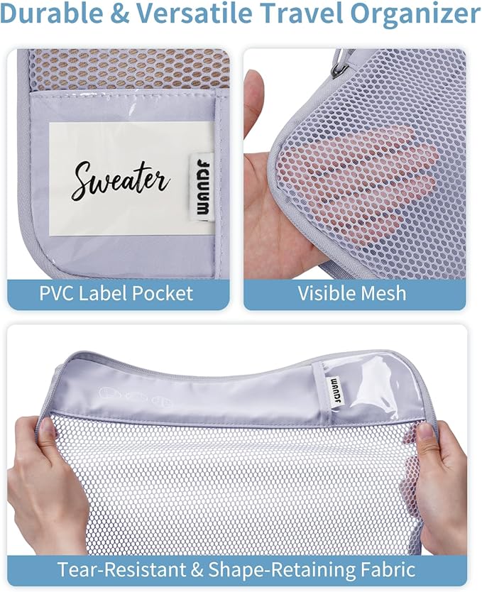 WANDF 7 Set Compression Packing Cubes - Image 8