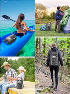 HEETA Dry Bag Waterproof for Women Men, 5L/10L/20L/30L/40L Roll Top Lightweight - Image 6