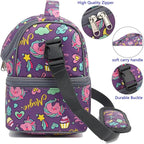 FlowFly Double Decker Cooler Insulated Lunch Bag Large Tote - Image 5
