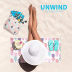 Beach Bag Spacious Shoulder Tote Travel & Gym Bag w/Multiple Pockets & Strong - Image 7