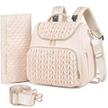 4 in 1 Convertible Diaper Bag Backpack, Waterproof Baby Diaper Bag by Tealari
