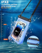 Large Waterproof Phone Pouch Floating, IPX8 Waterproof Pouch - Image 6