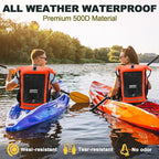 Waterproof Backpack Dry Bag 35L/55L/85L– Heavy Duty Roll-Top Hiking Backpack - Image 7
