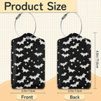 3 Pack PU Leahter Happy Halloween Luggage Tag - Image 3