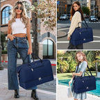 Weekender Bag for Women, Travel Duffel Bag Carry On Overnight Bag - Image 7