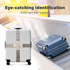 Luggage Straps for Suitcases, Adjustable Luggage Elastic Belt, Travel - Image 2