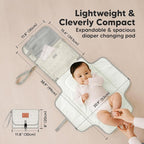 KeaBabies Portable Diaper Changing Pad - Image 3