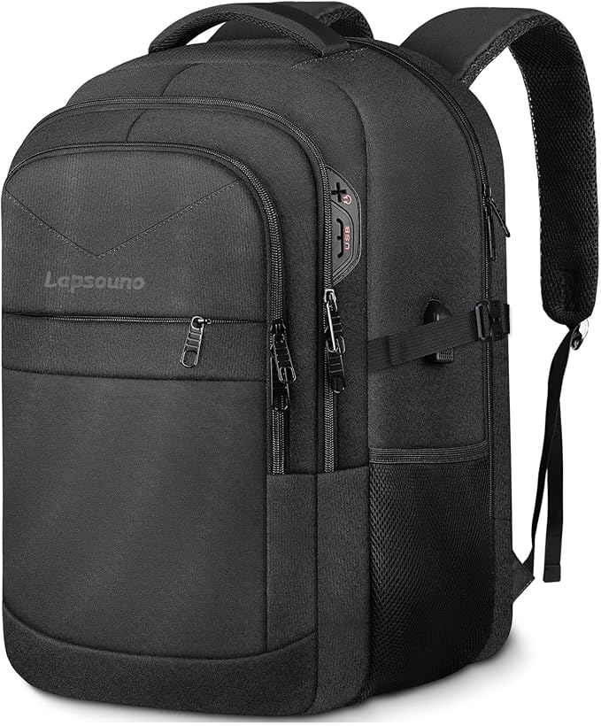 Lapsouno Laptop Backpack, Travel Laptop Backpack, Business Anti Theft Slim by Lapsouno