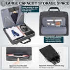 RAINSMORE Garment Bags for Travel Carry On Garment Bag for Hanging Clothes - Image 3