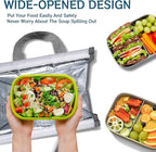 Della Gao Insulated Lunch Bag for Women Men, Waterproof Small Lunch Tote Lunch - Image 3
