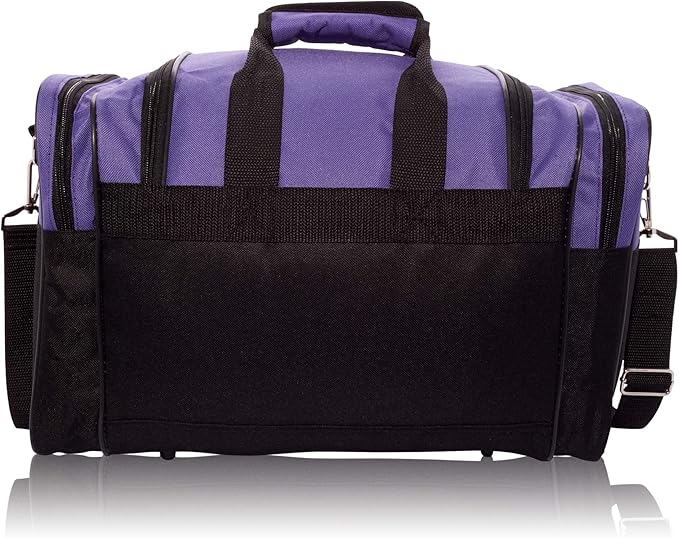 DALIX 17" Blank Duffle Bag Duffel Bag Travel Size Sports Durable Gym Bag - Image 4