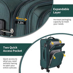 3-Piece Softside Expandable Luggage Set - Image 3