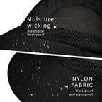 Sun Hat for Men Women with Neck Flap, UPF 50+ UV Protective Hiking Fishing Hats - Image 4