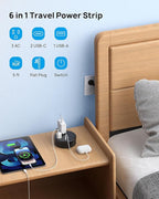 TROND Retractable Extension Cord Power Strip - Image 2