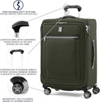 Travelpro Platinum Elite Softside Expandable Checked Luggage, 8 Wheel Spinner - Image 2