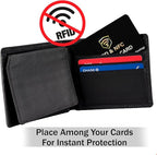 SaiTech IT 3 Pack RFID Blocking Card, One Card Protects Entire Wallet Purse - Image 8