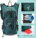 Hydration Backpack Pack with 2L Water Bladder 18L Hiking Backpack Women Men - Image 3