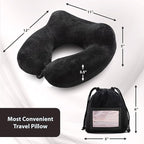 Inflatable Travel Neck Pillow: Extra-Soft, Cushion. - Image 9
