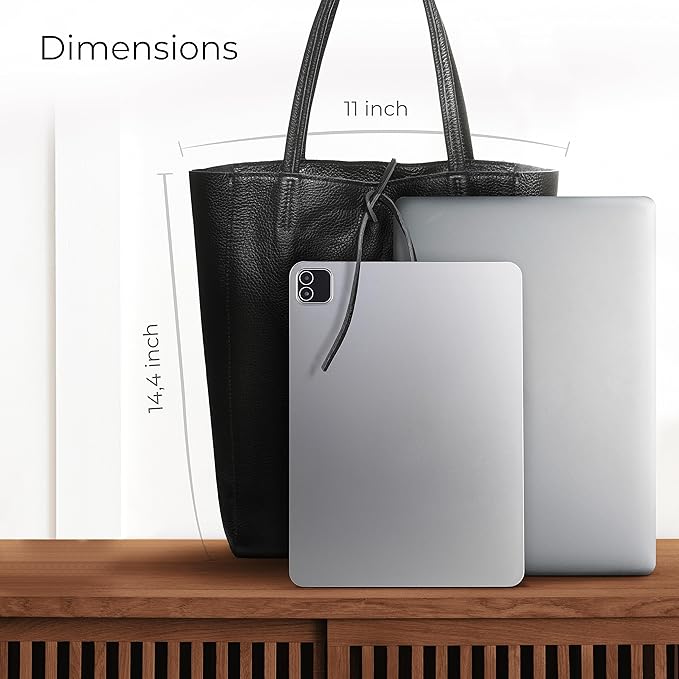 Italian Calf Leather Tote for Women - Image 2
