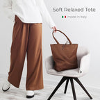 Italian Calf Leather Tote for Women - Image 4