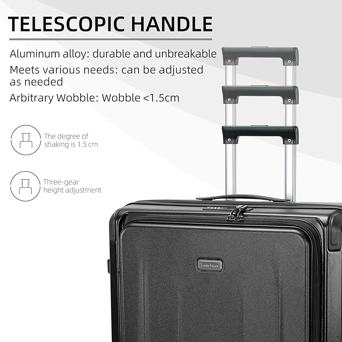 Premium Carry On Luggage, 20Inch&29 Inch Top Opening Airline Approved ABS+PC - Image 5