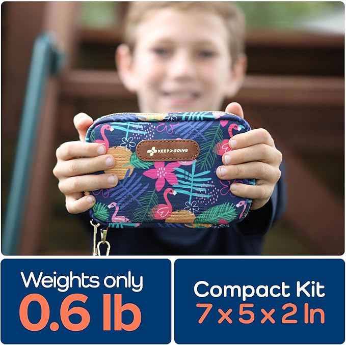 KeepGoing Travel First Aid Kit for Kids – 130 Pc. for Car, Diaper Bag & Backpack - Image 5