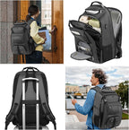 TSA Friendly Travel Laptop Backpack 18.4 inch XXXL Gaming Backpack - Image 7