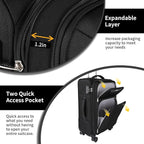 3-Piece Softside Expandable Luggage Set - Image 3
