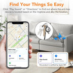 2025 New Air Tracker Tags-1 Pack, Replaceable Battery, Key Finder and Item - Image 4