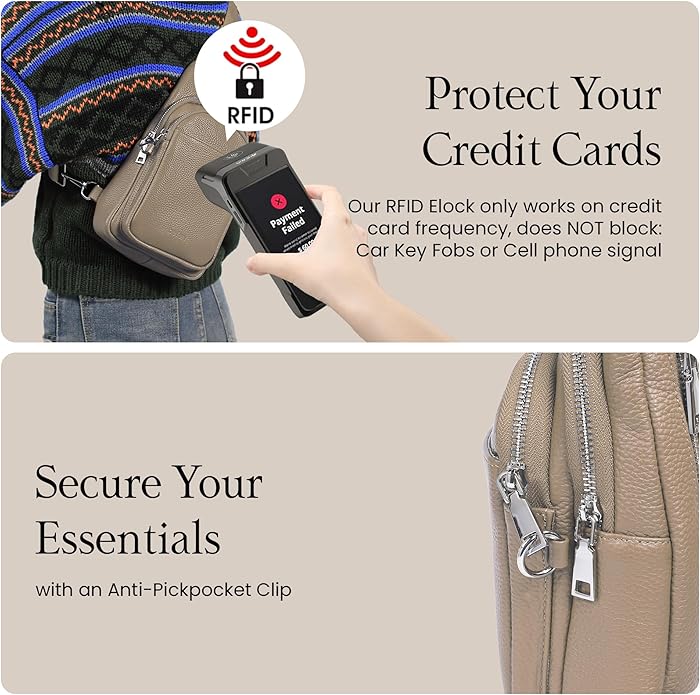 befen Genuine Leather Small Sling Bag - Image 3