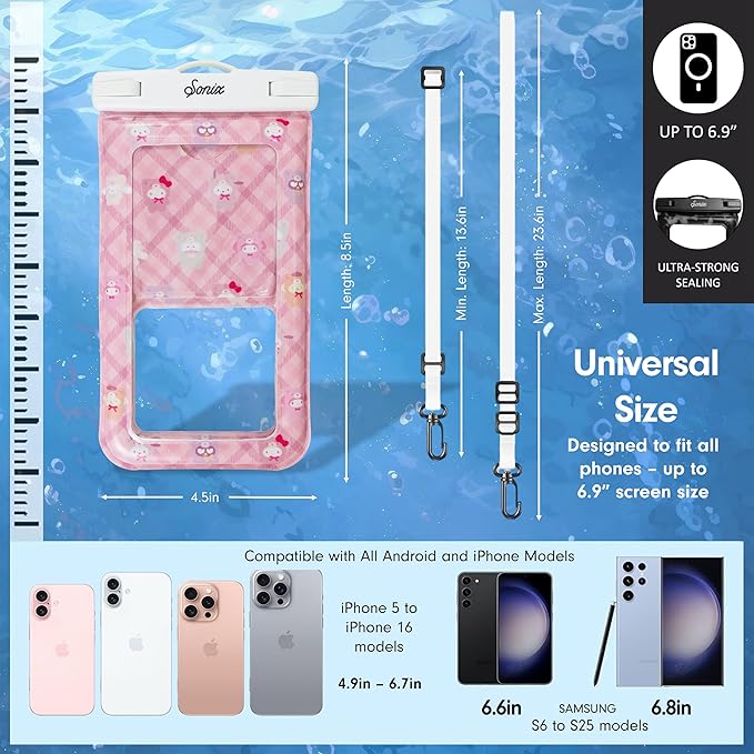 Sonix x Sanrio Waterproof Phone Pouch - Image 5