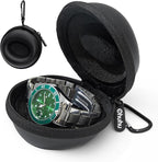 Ohuhu Watch Travel Case for Men Portable Single Watch Box and Storage Organizer by Ohuhu