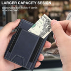 Wallet for Men Wallet with Slim Pop Up Card Holder 9-13 Cards, Bifold - Image 4