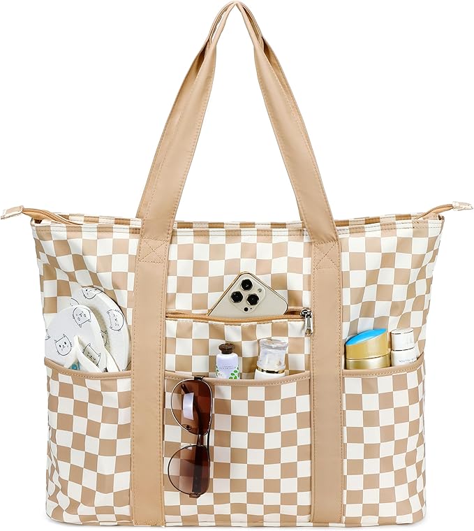LEDAOU Beach Bags for Women, Beach Bags Waterproof Sandproof, Packable Beach by LEDAOU