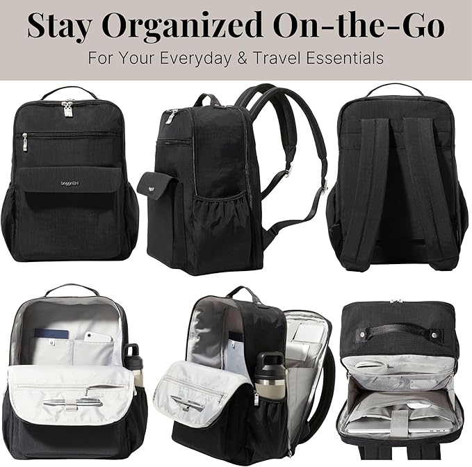Baggallini Everyday Laptop Backpack - Image 5