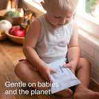 Coterie Baby Travel Size Wipes for Sensitive Skin, Plant-Based and Plastic-Free - Image 6