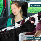 PAVILIA Travel Blanket Pillow, Soft Airplane Blanket 2-in-1 Combo Set, Plane - Image 5