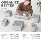Compression Packing Cubes for Travel - Image 3