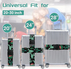 Slohif Luggage Straps for Suitcases Travel Belt Accessories Luggage Connector - Image 3