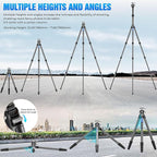 71" Travel Tripod Carbon Fiber for Camera, Compact Lightweight Tripod - Image 3