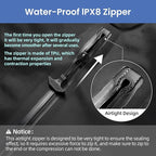 BAGAIL TPU Vacuum Bag for Travel, Reusable Compression Bag - Image 4