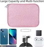 Electronic Organizer Travel Case, Travel Cable Bag, Water Resistant, Double - Image 3