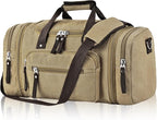 Felipe Varela Duffle Bag for Men, Expandable Canvas Duffel Bag for Travel by FelipeVarela