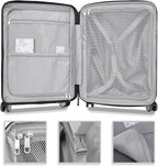 20 Inch Lightweight Expandable Carry On Luggage, PC Hardside Suitcase - Image 8