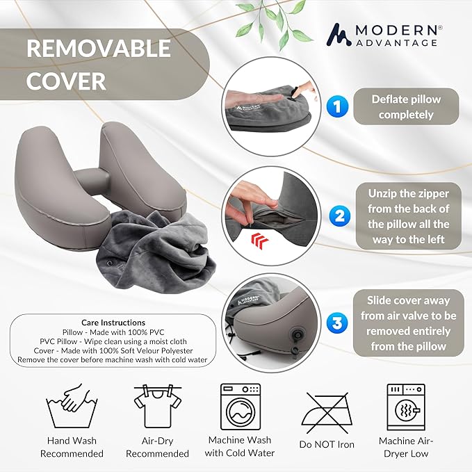 Modern Advantage Inflatable Travel Pillow - Image 8