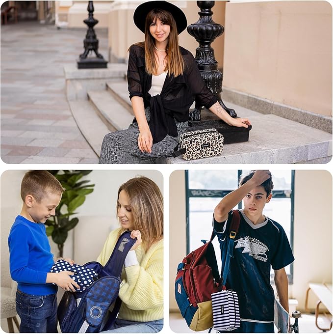 Freezable Lunch Bag, Freezable Snack Bag, Mini Cooler Bag - Image 6