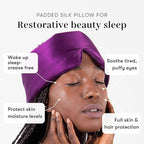 DROWSY Silk Sleep Mask. Face-Hugging, Padded Silk Cocoon - Image 3