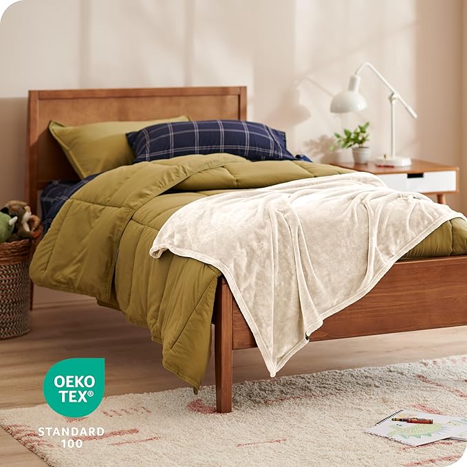 Bare Home Fleece Blanket - Image 3